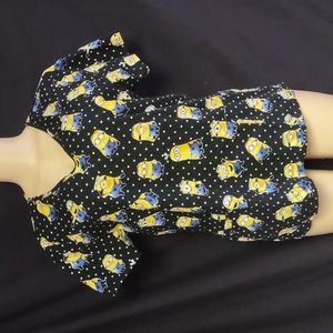 Scrub Top Minions Despicable Me Medium